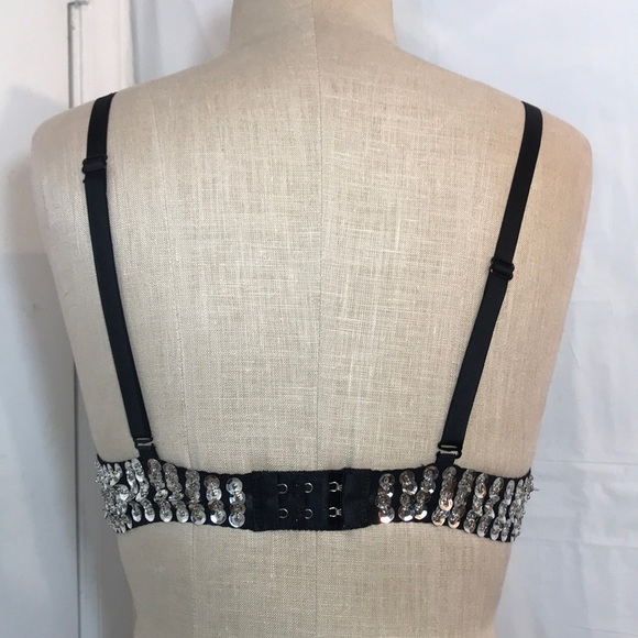 EUC Jewel & Sequin pushup Bra Halloween Costume - Picture 6 of 8